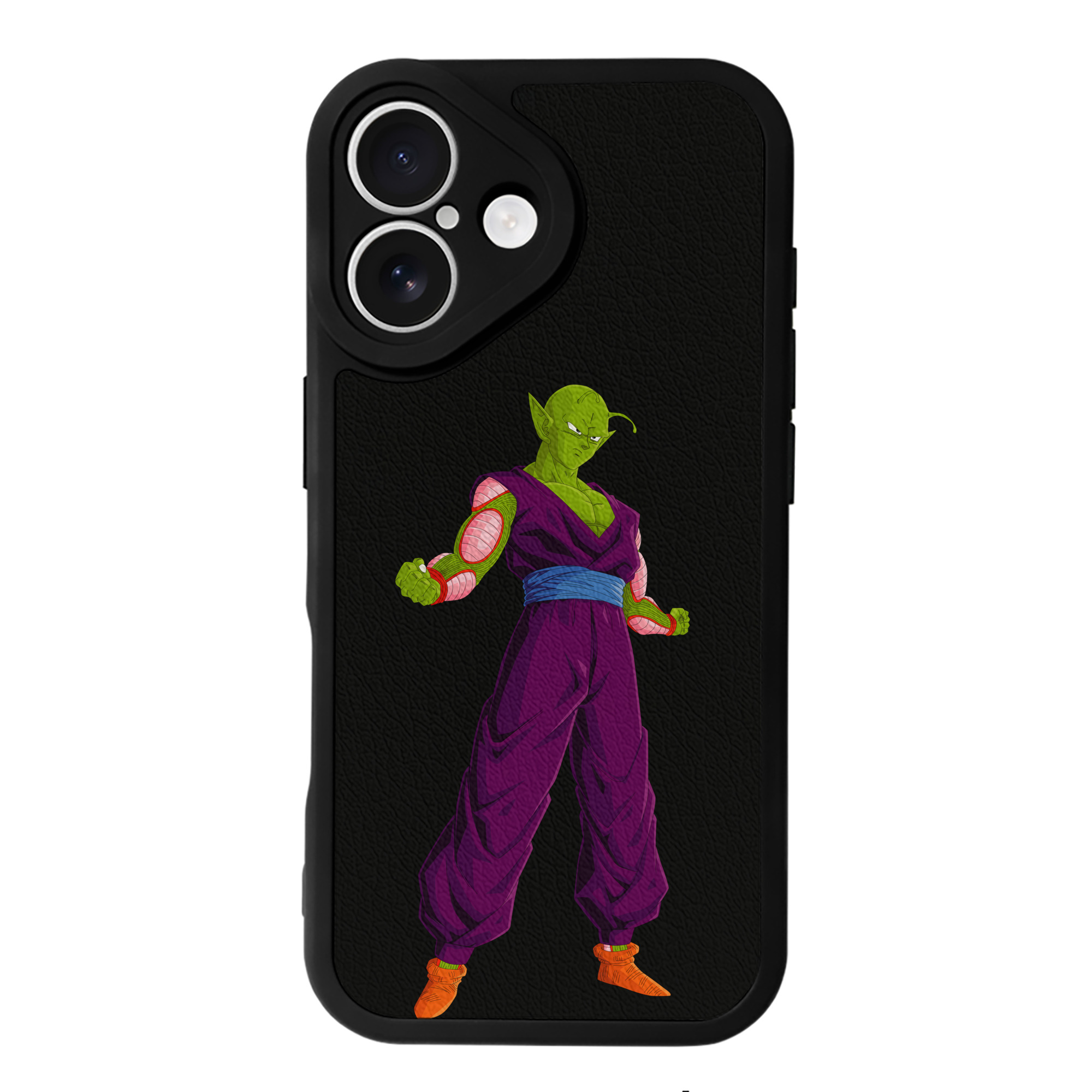 （画像用） ドラゴンボール ピッコロ DRAGON BALL Piccolo 【iPhone 16シリーズ対応】シリコンスマホケース（レザー調） 材質：シリコン